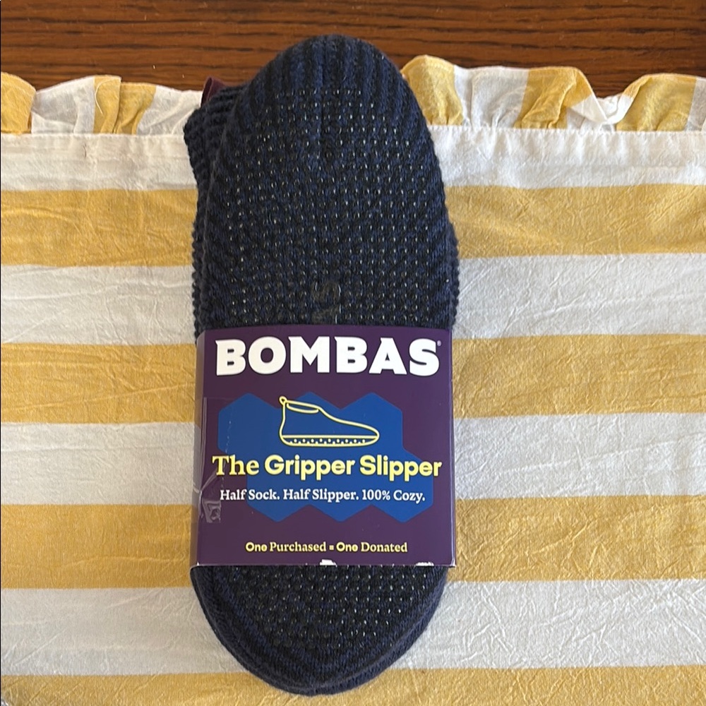 Bombas Men's Gripper Slipper - Navy